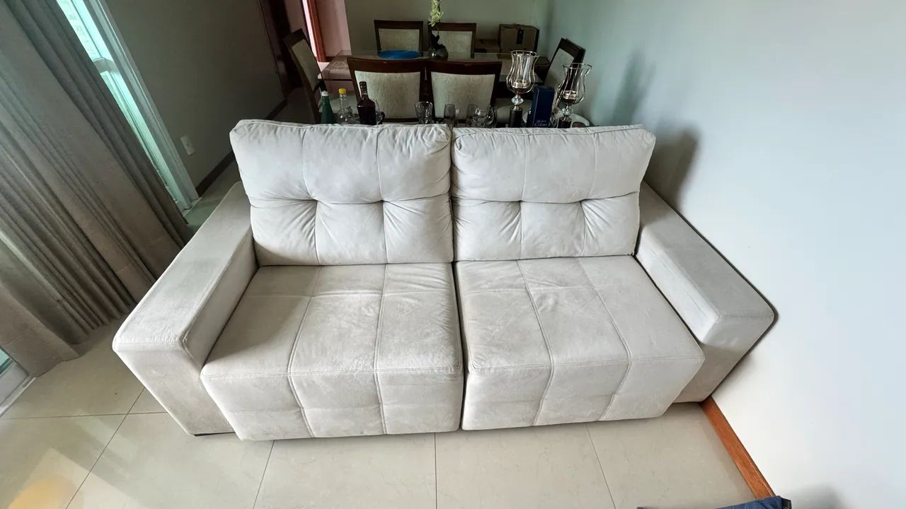 Sofá 2 lugares retrátil SMARÇARO  - Foto 2