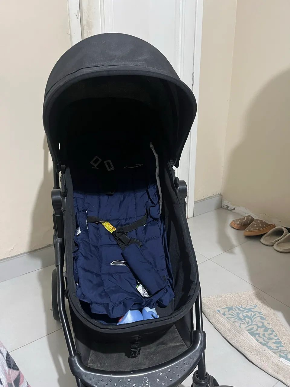 Carrinho de bebê Moisés seminovo 
