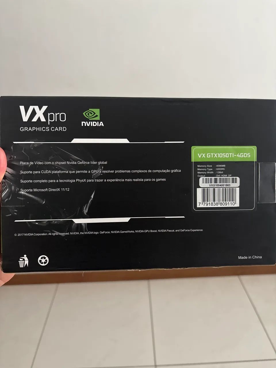 Placa de vídeo NVIDIA 1050 - Foto 2
