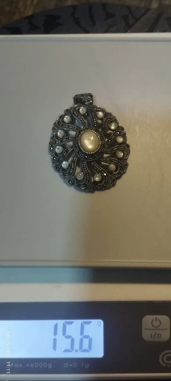 Pingente Mandala Prata 925 - Foto 3