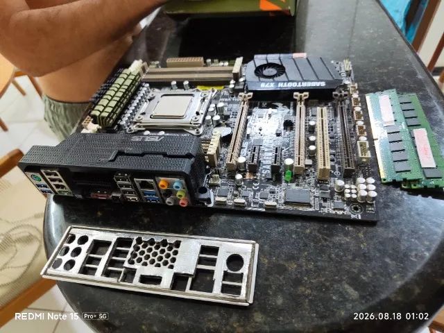 Combo, placa mãe, memória e processador para PC Gamer - Foto 4