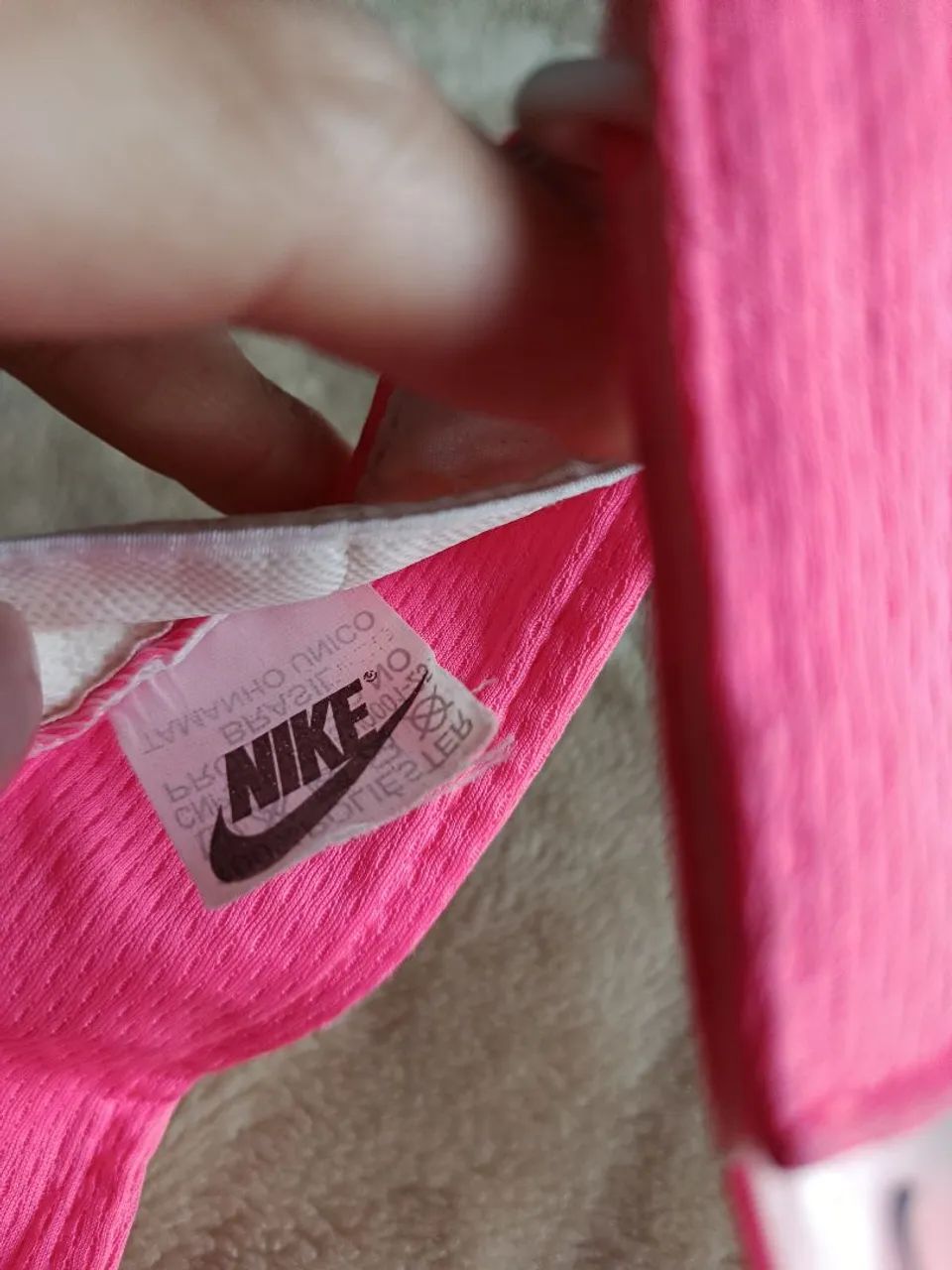 Viseira Nike rosa  - Foto 5