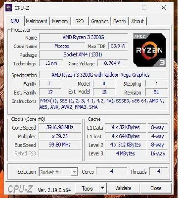 Pc completo AMD Ryzen 3200g a320m 8 GB DDR4 Ssd240gb - Foto 3