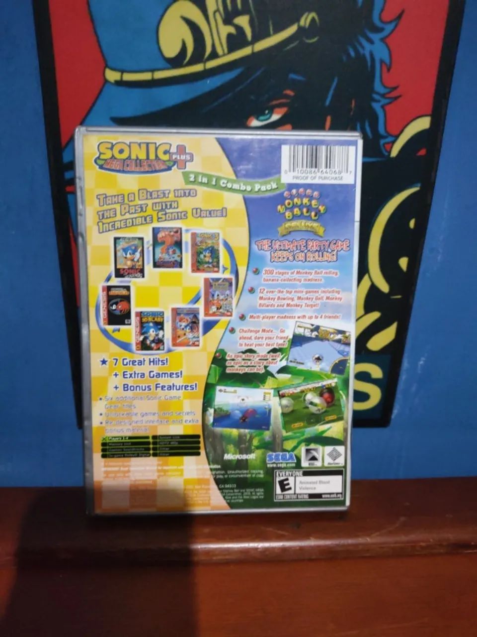 sonic mega collection xbox com manual, sem o monkey ball - Foto 2