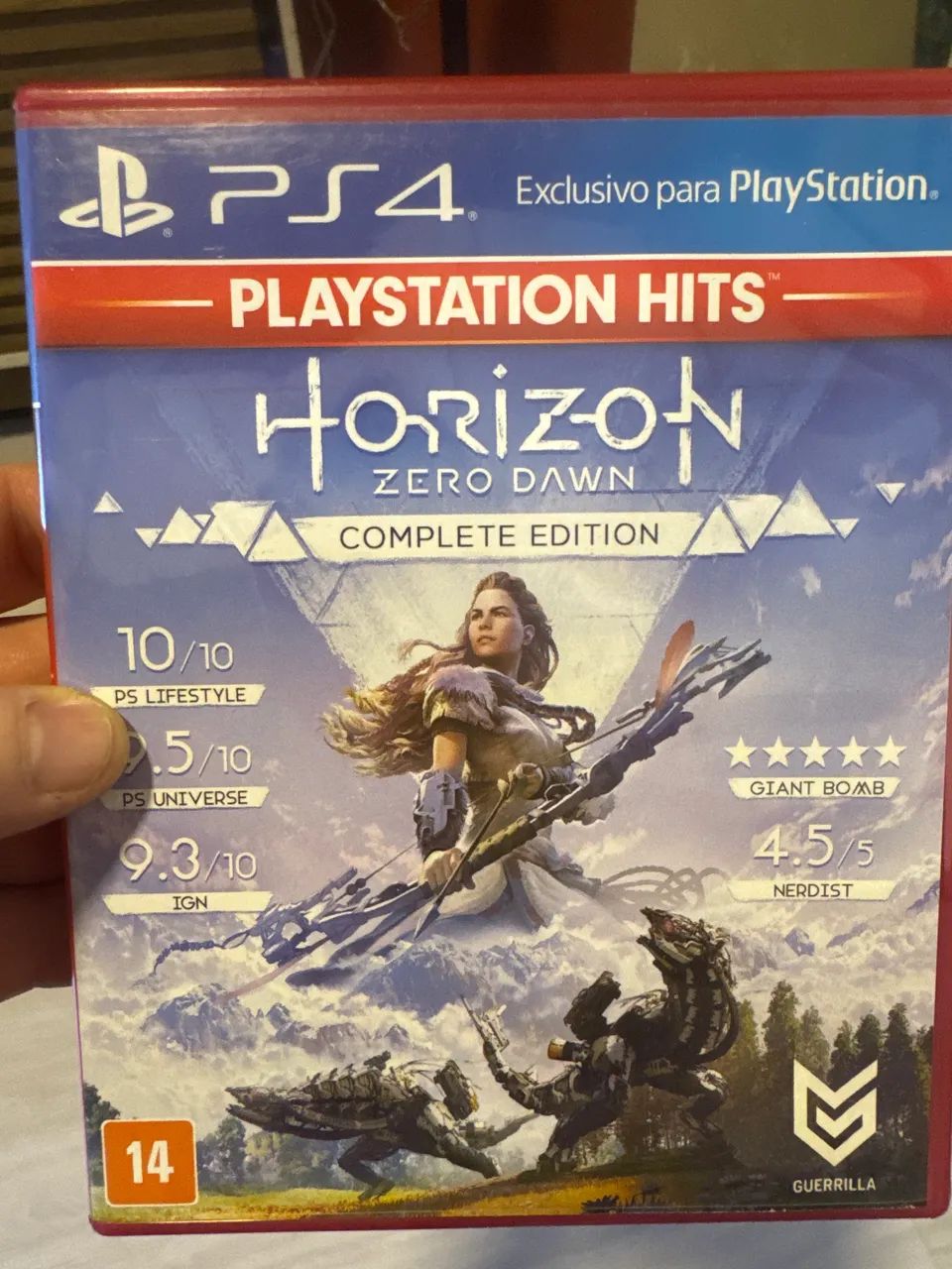 Jogo PS3 Horizon zero dawn