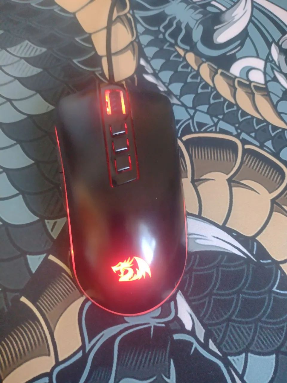 Mouse red dragon cobra M711