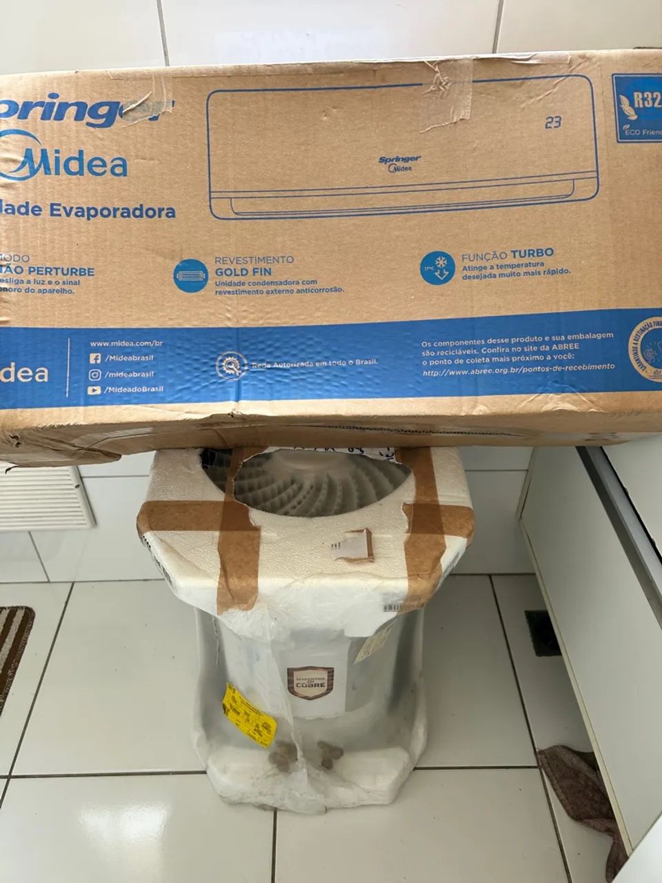 Vendo Split Springer Midea 9 mil BTUs - Foto 2