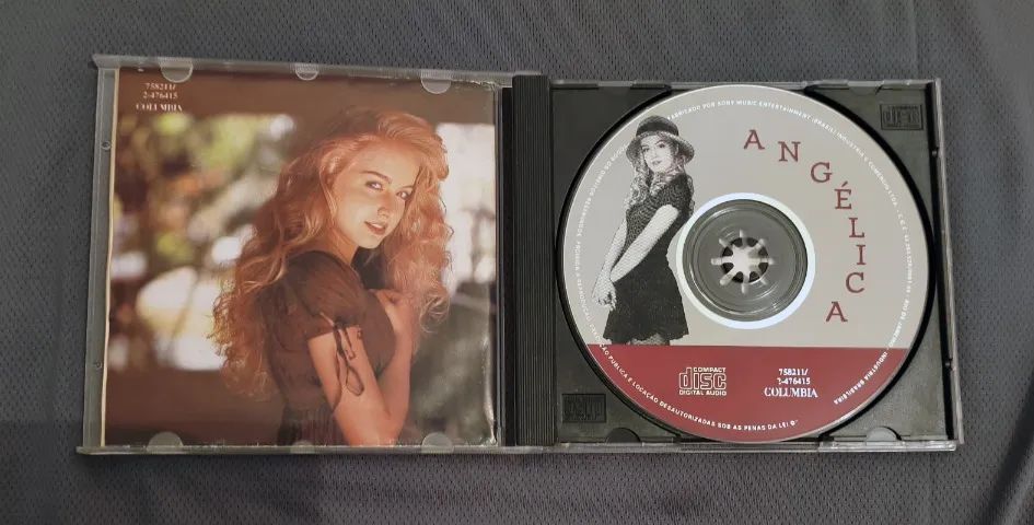 Cd Angélica 1994 Saudade Ótimo - Foto 3
