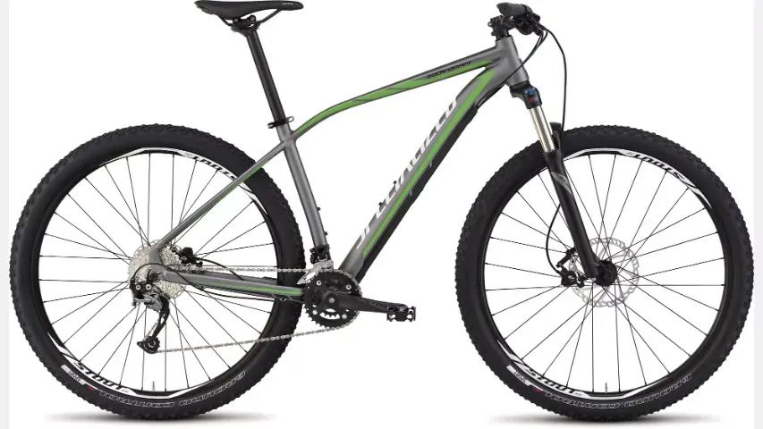 Bicicleta Rockhopper Comp - Aro 29 - Verde e Cinza