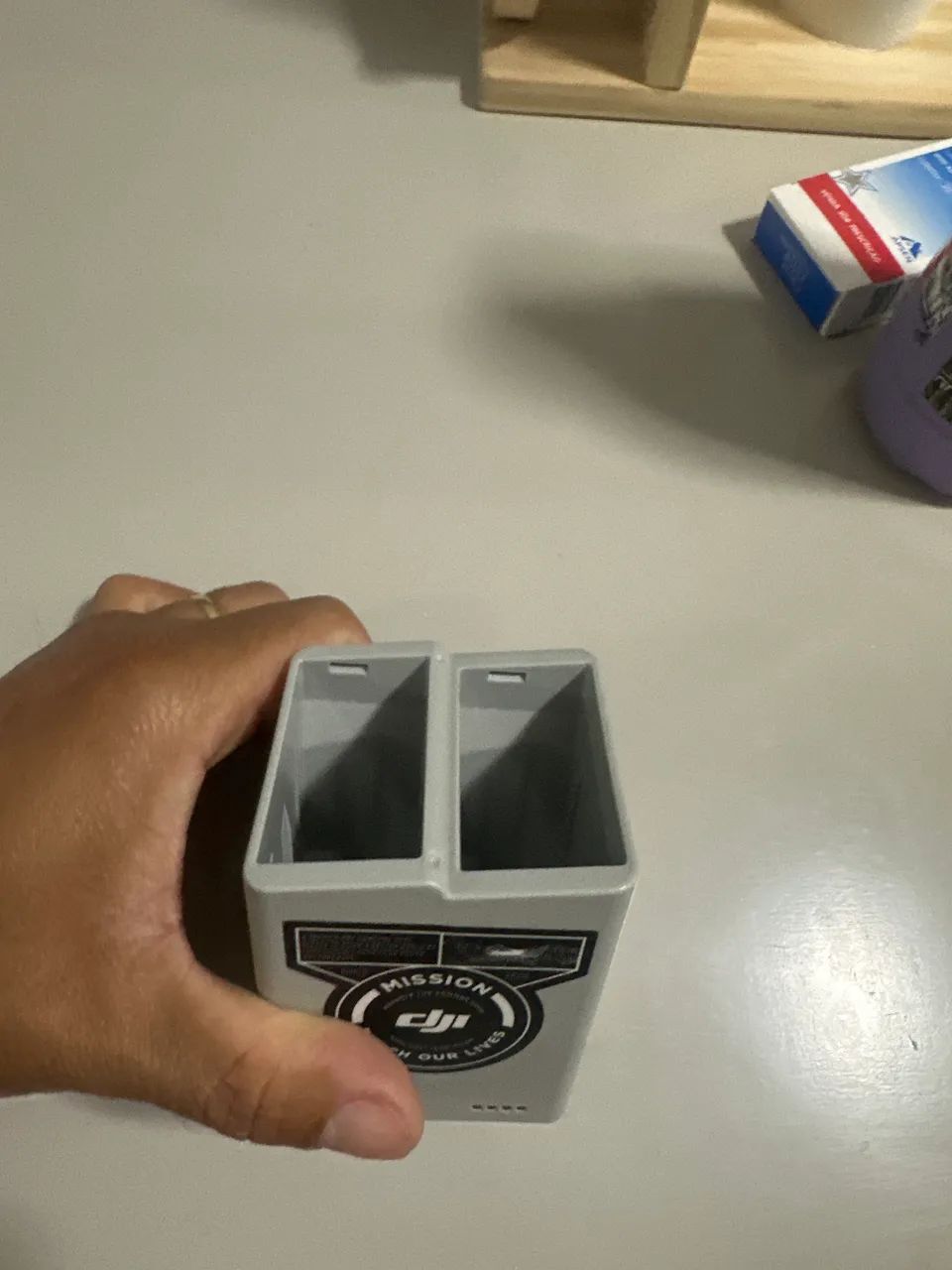 Carregador  duplo para bateria drone dji mini 3 mini 3 pro  - Foto 2