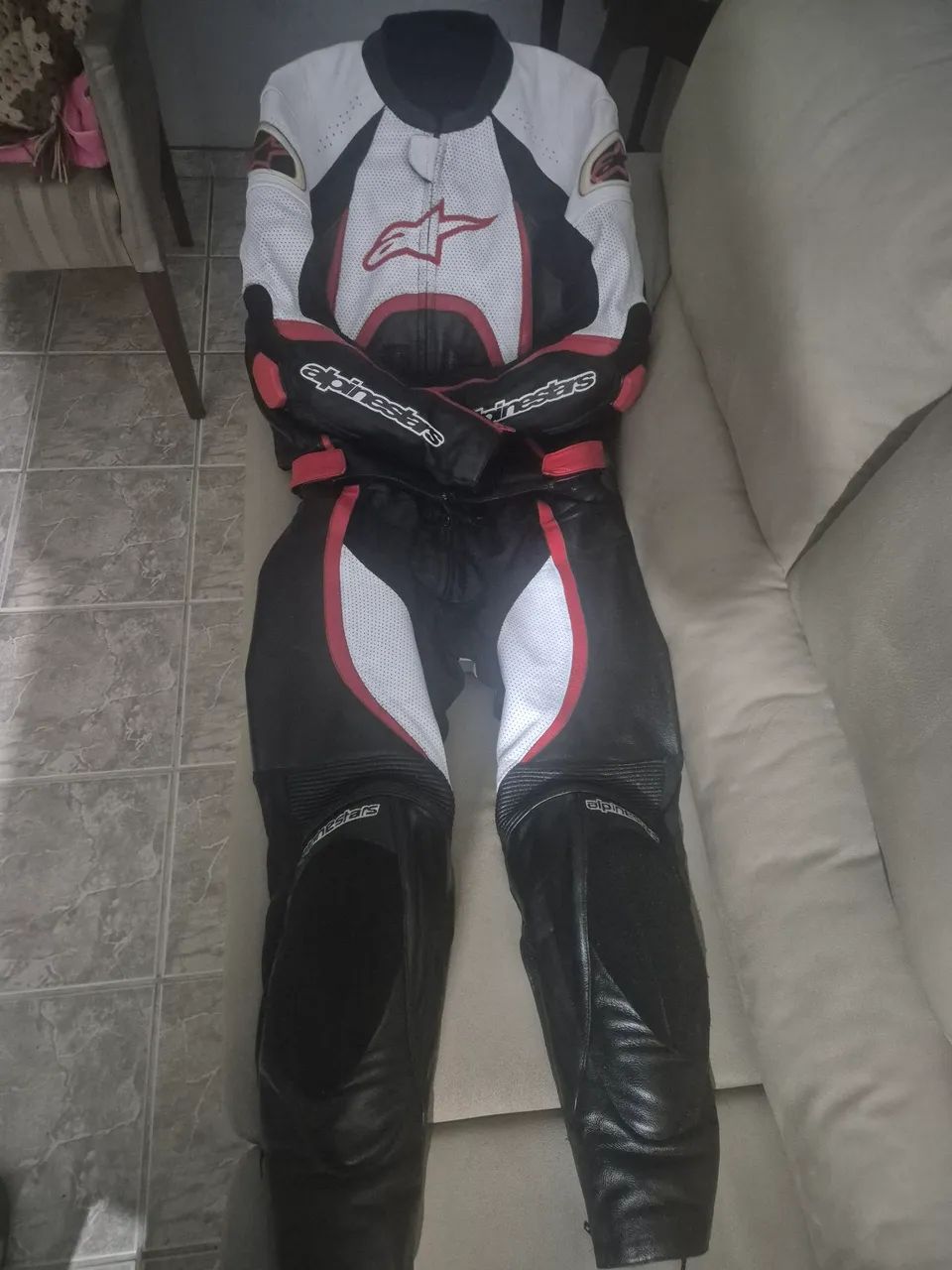 Macacão Alpinestars 2 peças 