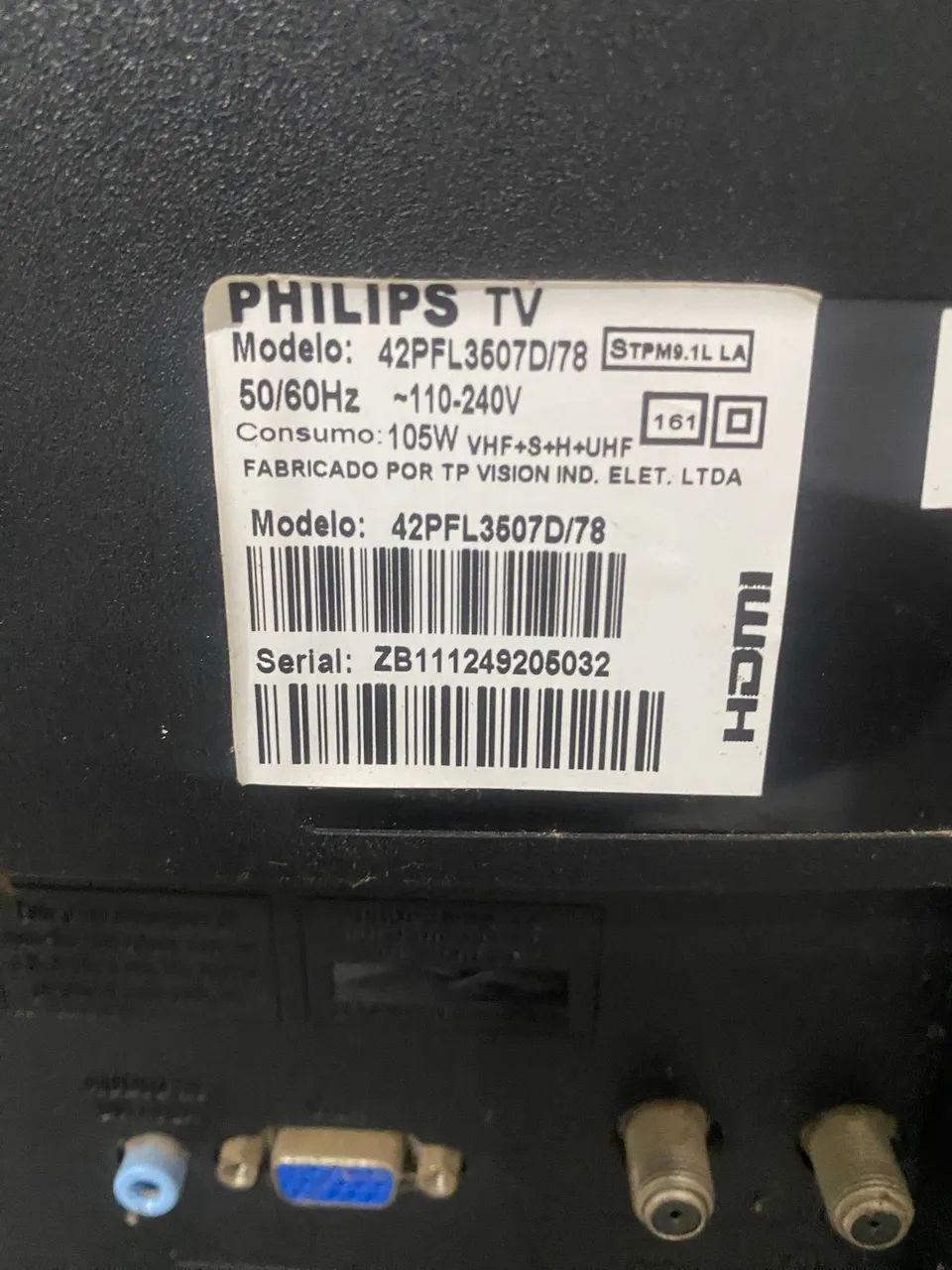 Vende-se tv Philips 42 polegadas  - Foto 3
