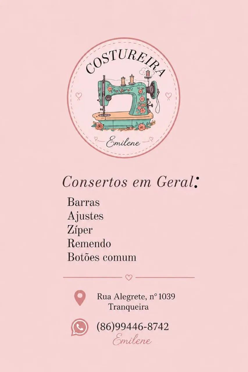 Costureira em Altos-pi