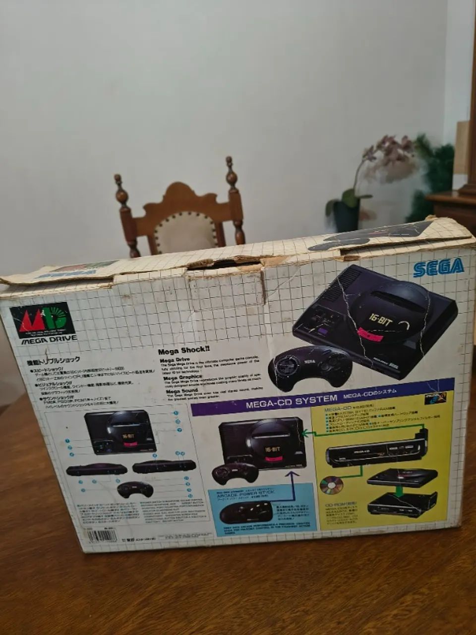 Video Game Mega Drive Sega c/ Caixa - Foto 5