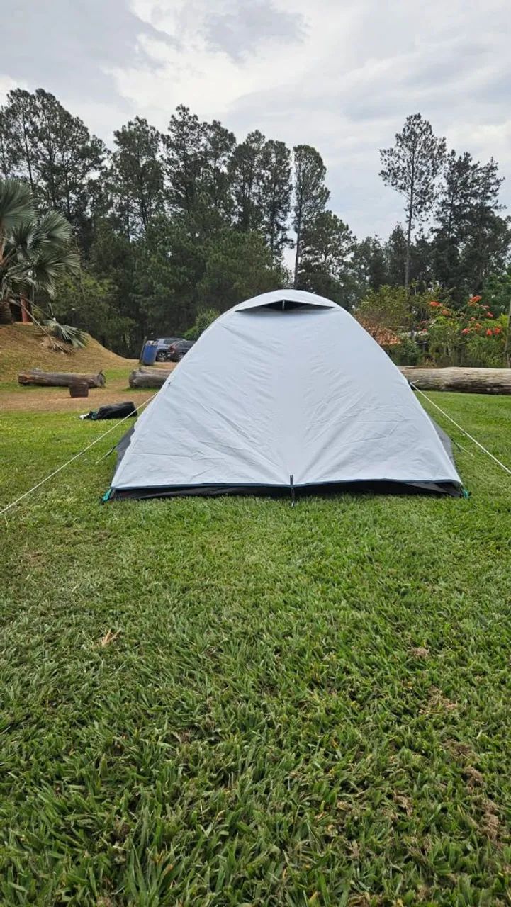 Barraca Quechua MH100 Fresh&black, 3P - Foto 4