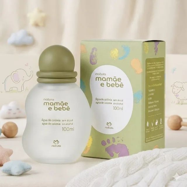 Mamãe e Bebê Água de Colônia 100ml - Foto 3