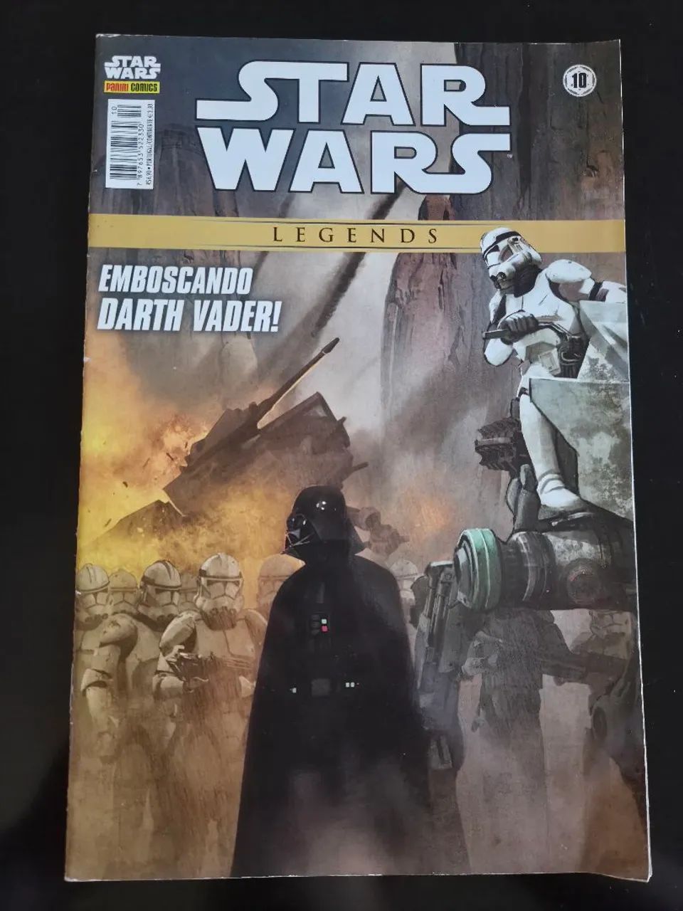 Hq Star Wars Legends Nº 10 - Panini (Darth Vader / Leia)
