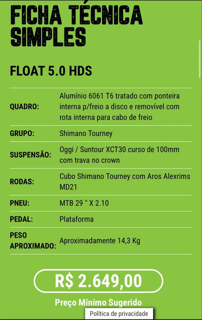 OGGI Float 5.0 HDS  - Foto 4