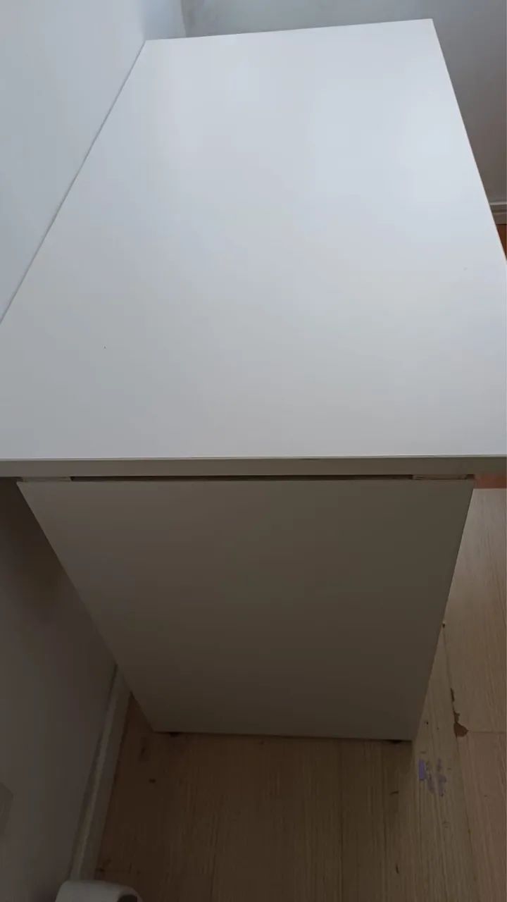Escrivaninha Branca em MDF  - Foto 4