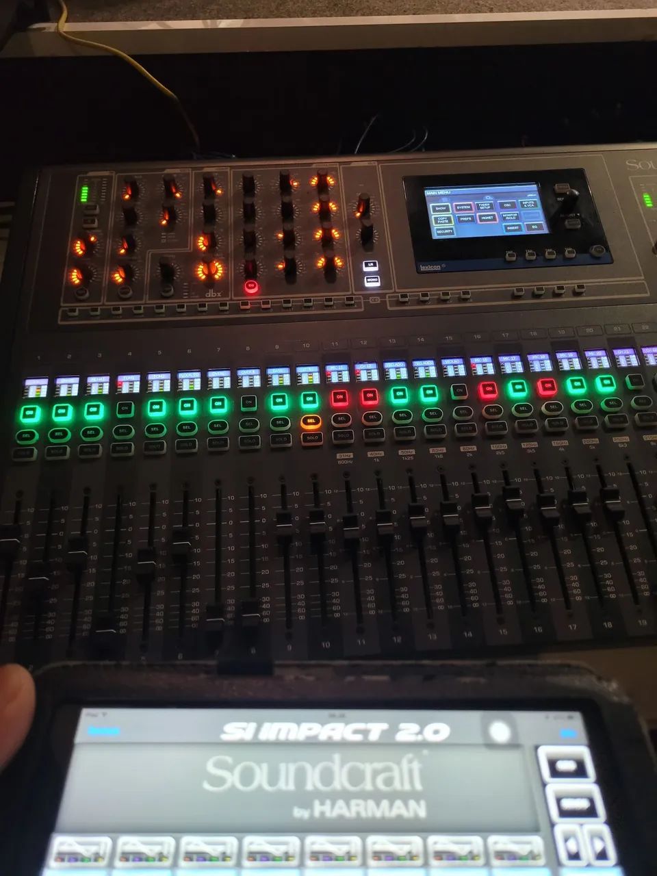 Soundcraft Si Impact Profissional - Excelente Estado - R$ 18.000 - Foto 4