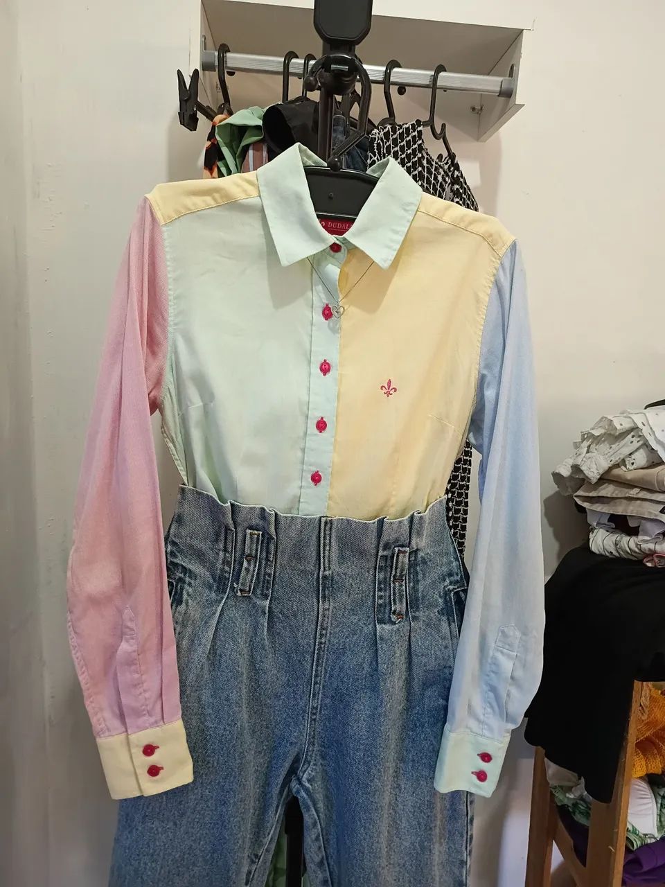Camisa Dudalina Tam 38 algodão egípcio  - Foto 2