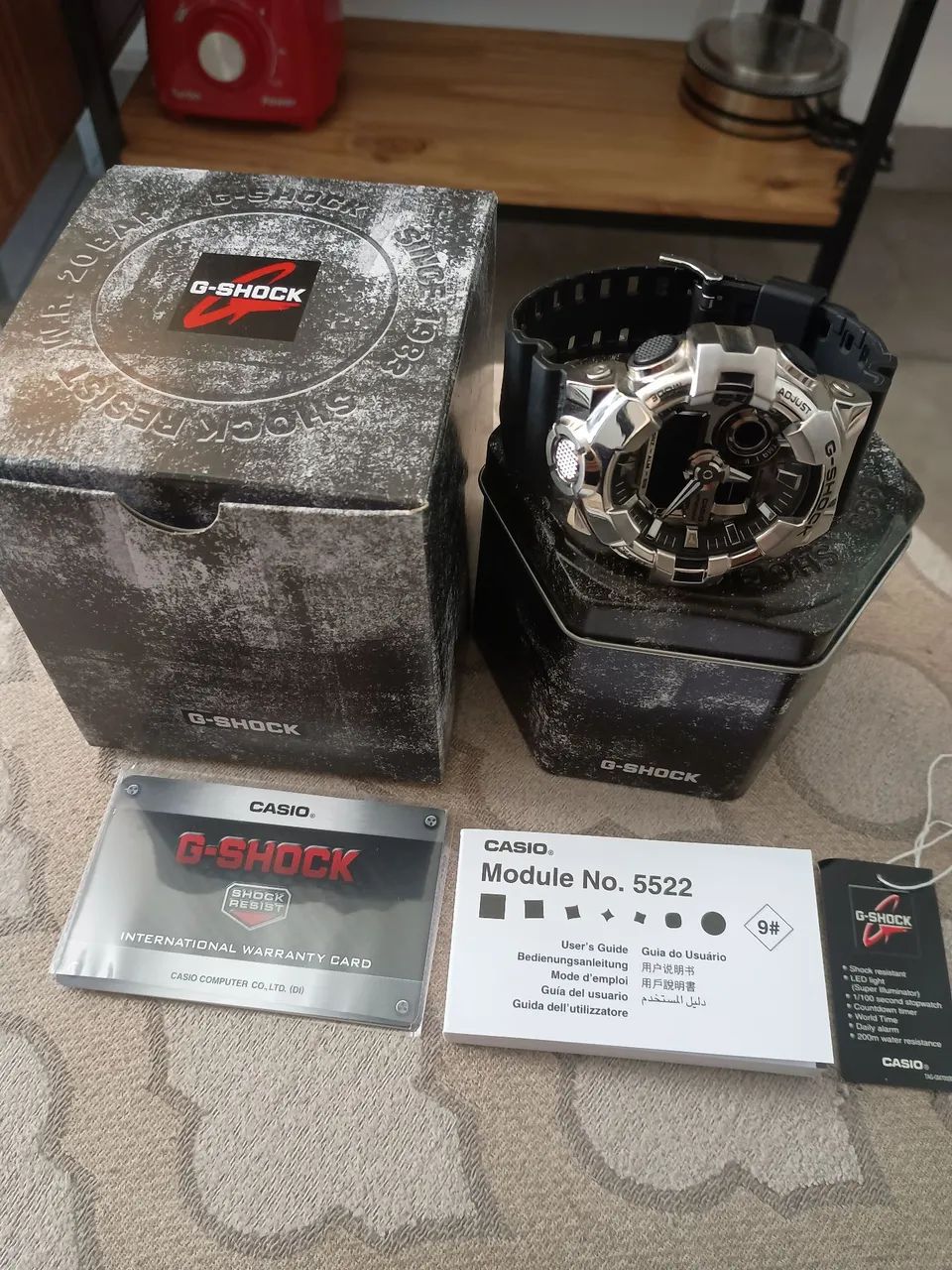 Cássio G-Shock GM-700 cromado  - Foto 4