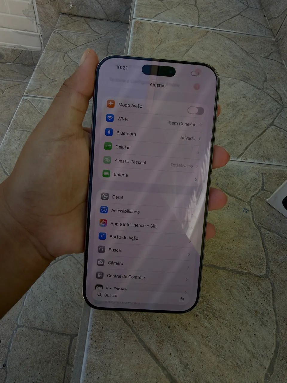 iPhone 16 Pro Max prata 256gb usado em perfeito estado  - Foto 4