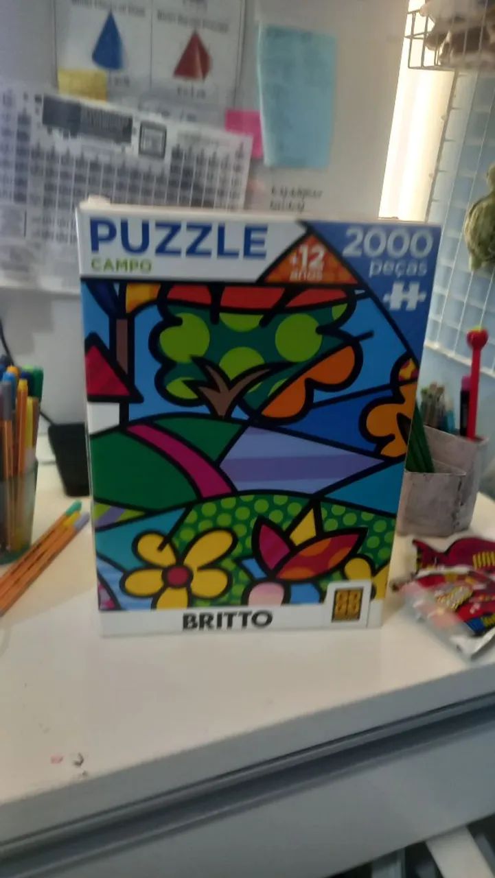 Quebra cabeça Romero britto