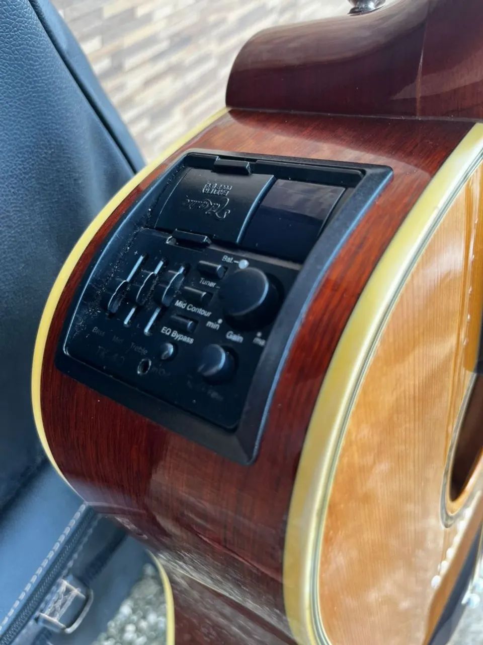 Violão Takamine Eg-530 SC BF koreano Tampo maciço  aceito trocas  - Foto 3