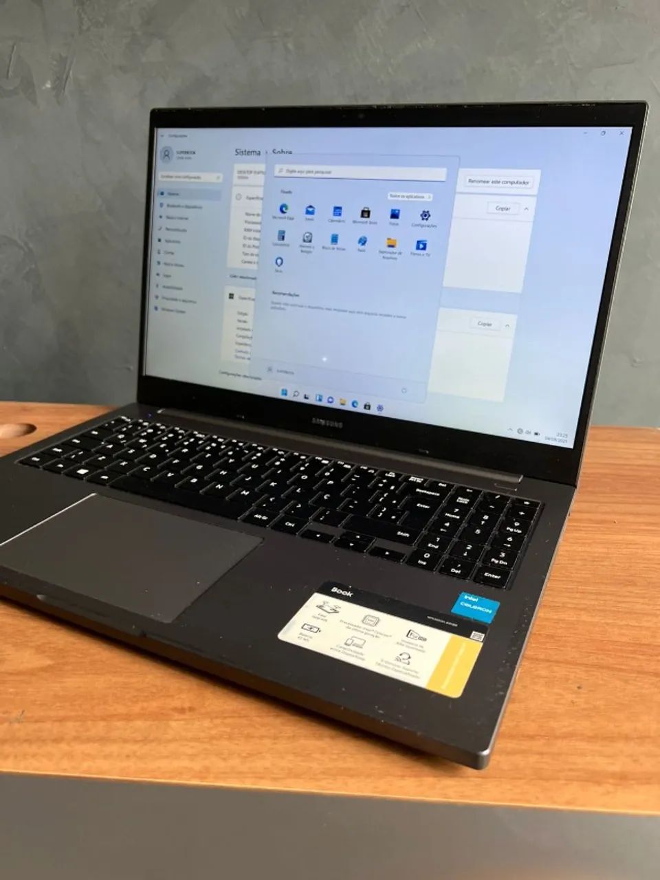 NOTEBOOK SAMSUNG BOOK DE ULTIMA GERAÇÃO - TODO PERFEITO - Foto 4