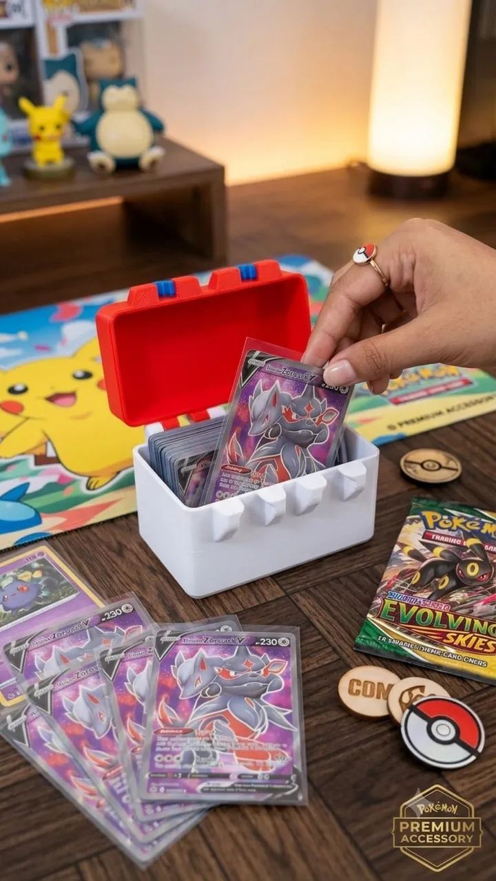Caixa porta cards - Pokémon  - Foto 4