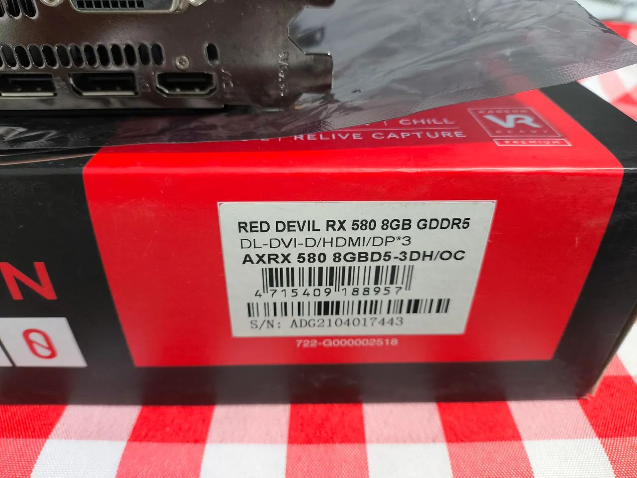 RED DEVIL RX 580 8GB GDDR5 - Foto 2