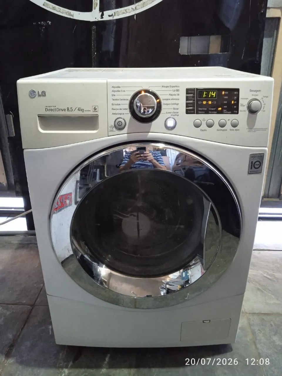 Máquina lava e seca