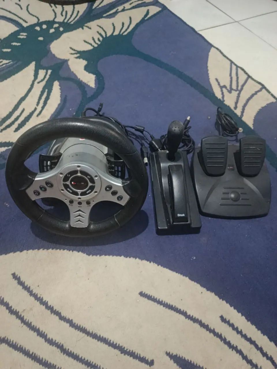 Acessório Kit volante marcha e pedal 