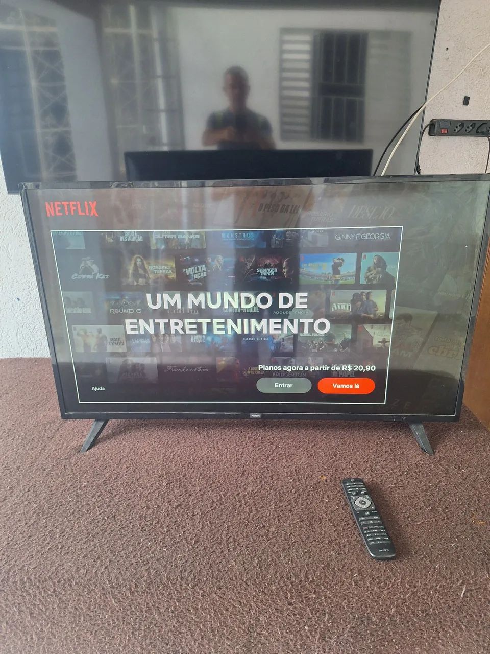TV SMART PHILIPS 43 POLEGADAS FUNCIONANDO PERFEITAMENTE ACEITO CARTÃO DE CRÉDITO  - Foto 4