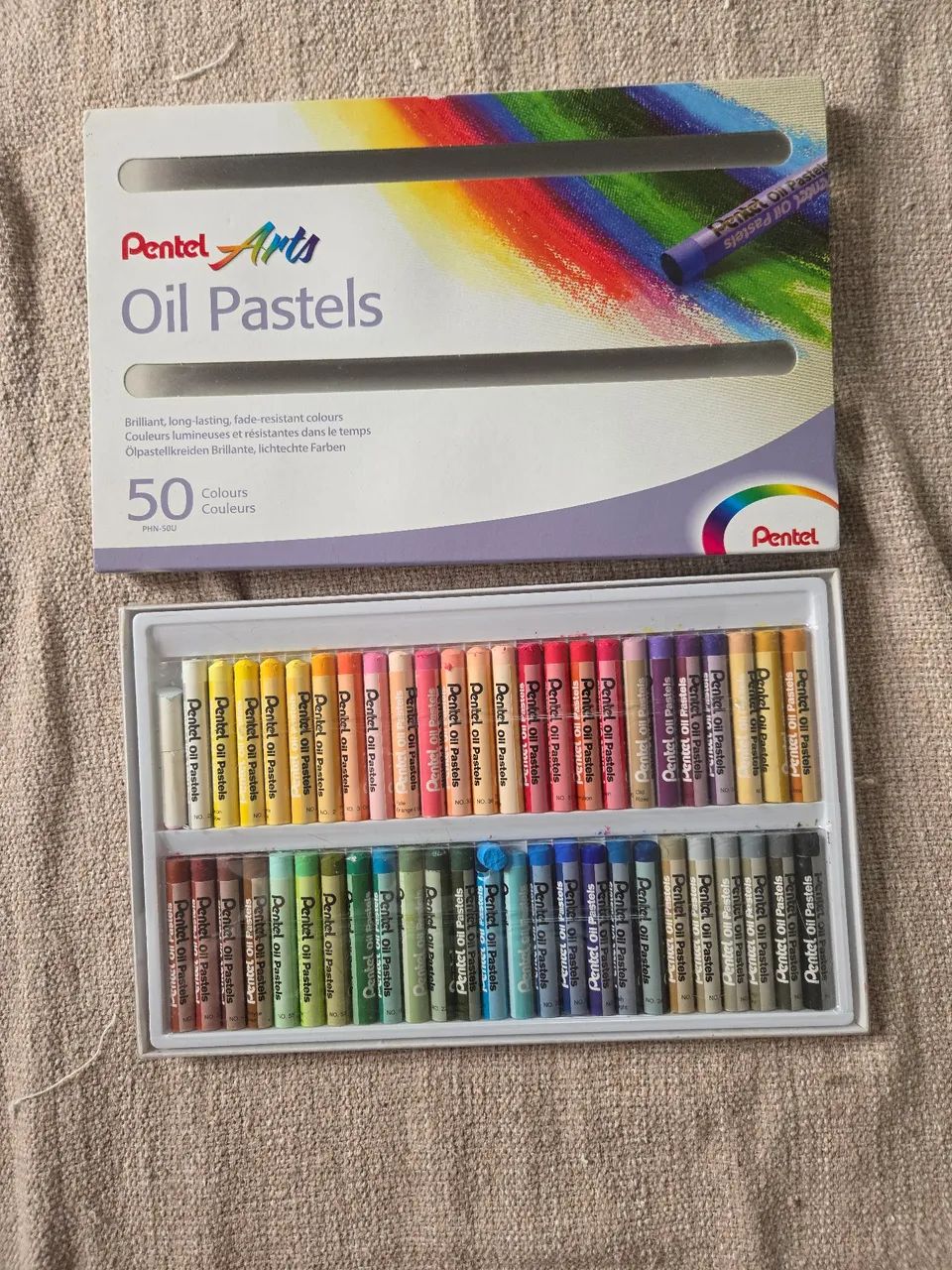 Pastel oleoso pentel