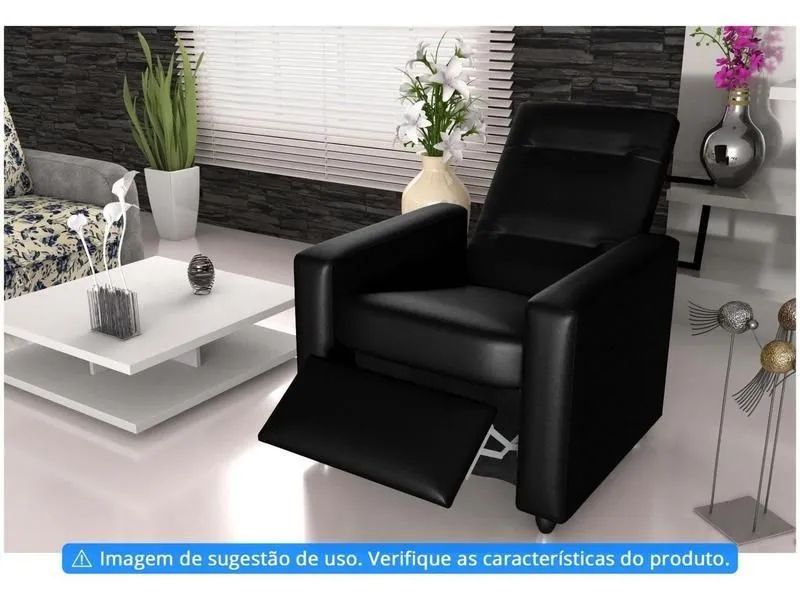 Poltrona Reclinável Moderno 2 Posições - Foto 5