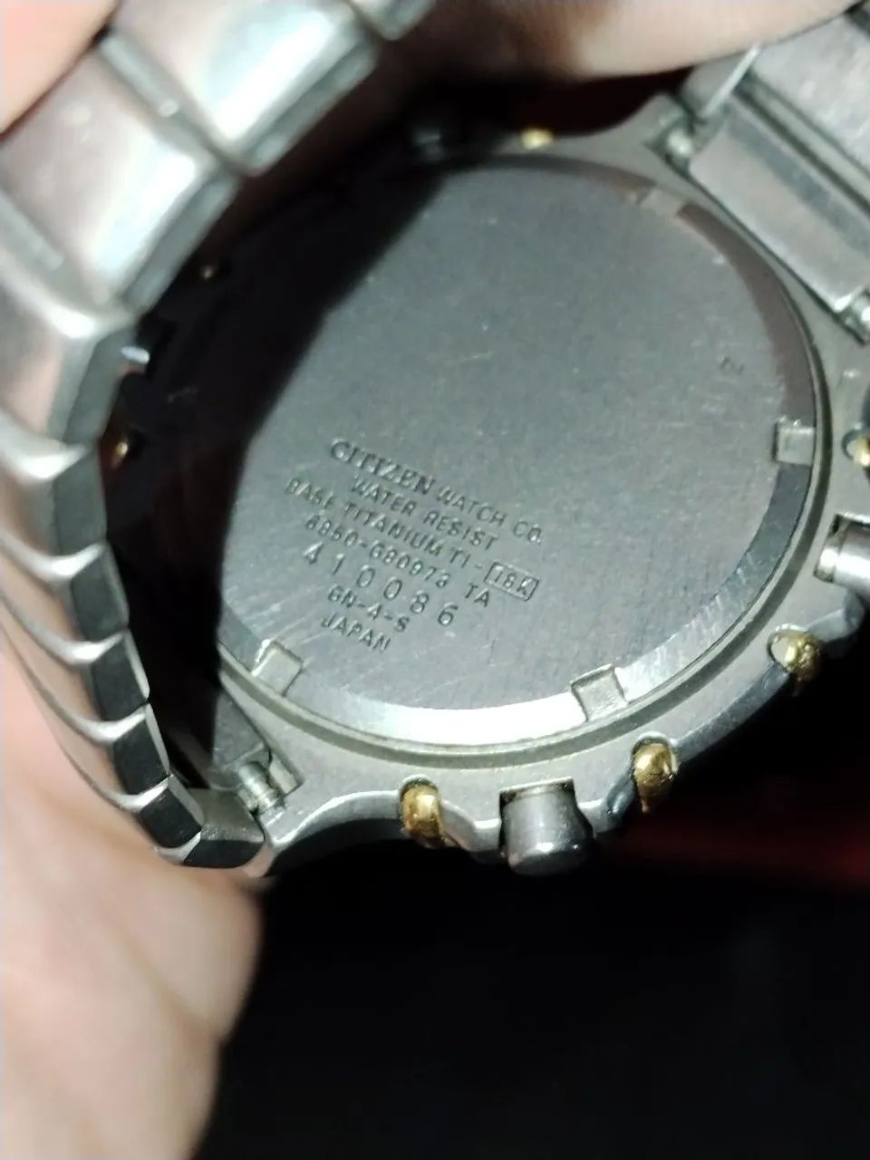 Relógio Citizen Titanium e ouro 18k - Foto 3