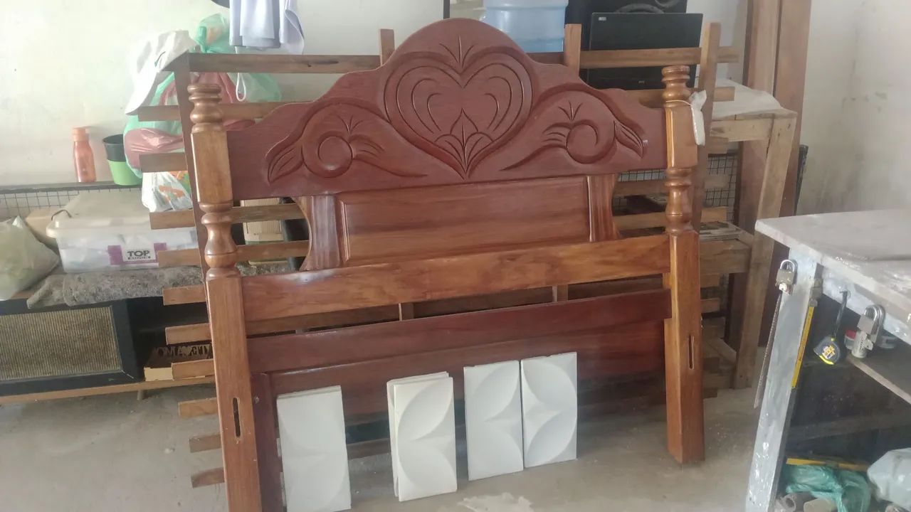 Cama casal angelim 