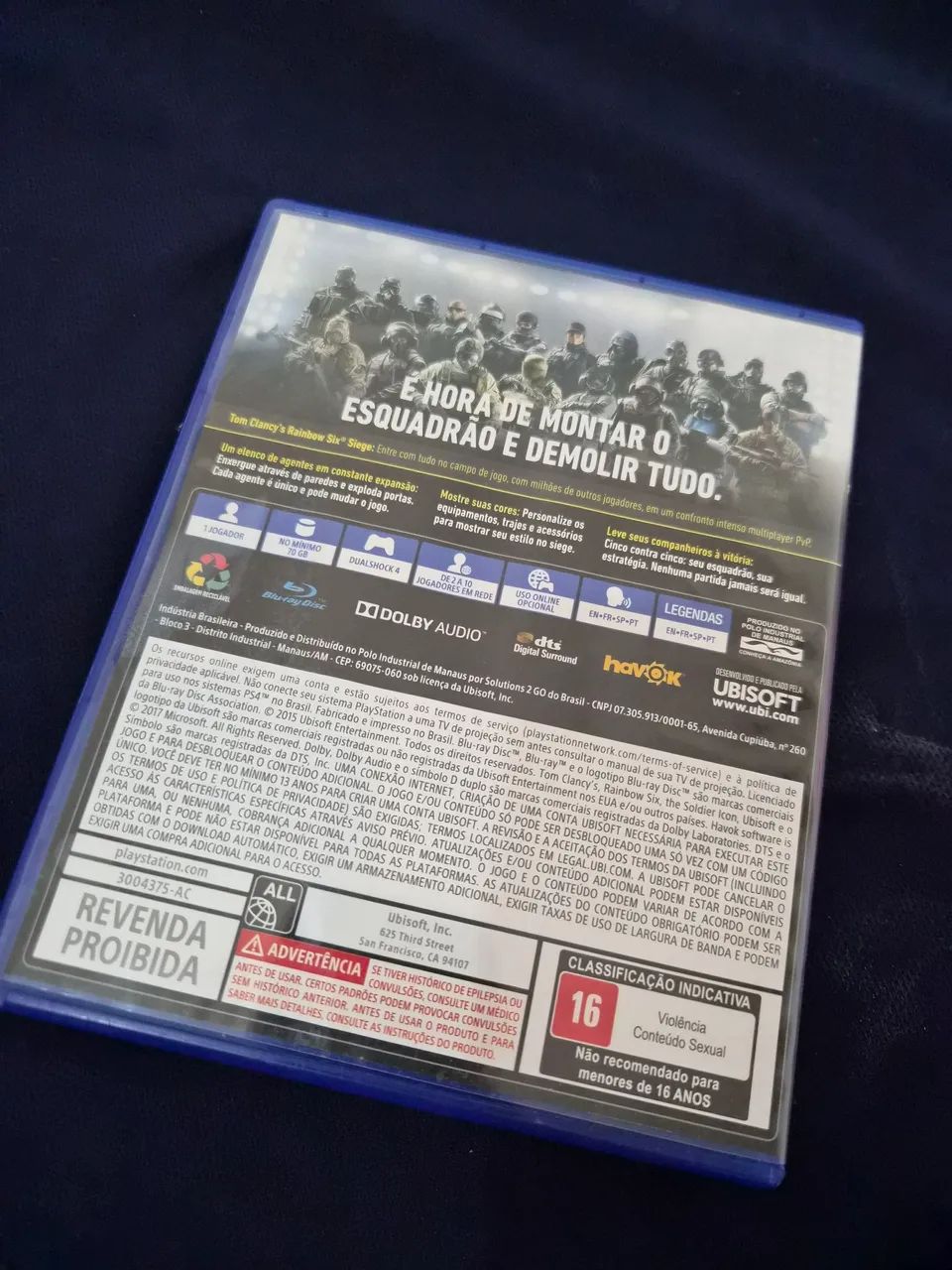 Jogo ps4 Rainbow Six Siege  - Foto 2