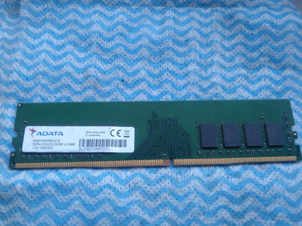 Memória ram 8GB ddr4 3200mhz