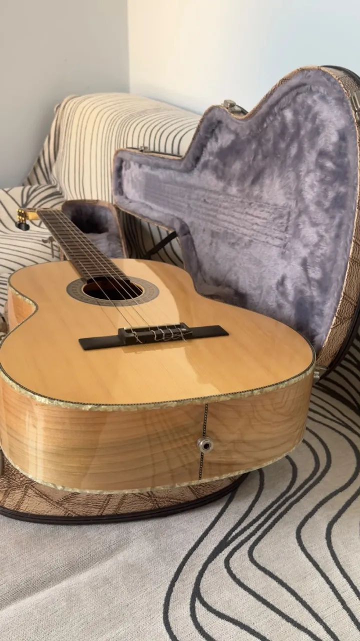 violão clássico fontana luthier nylon com case - Foto 5