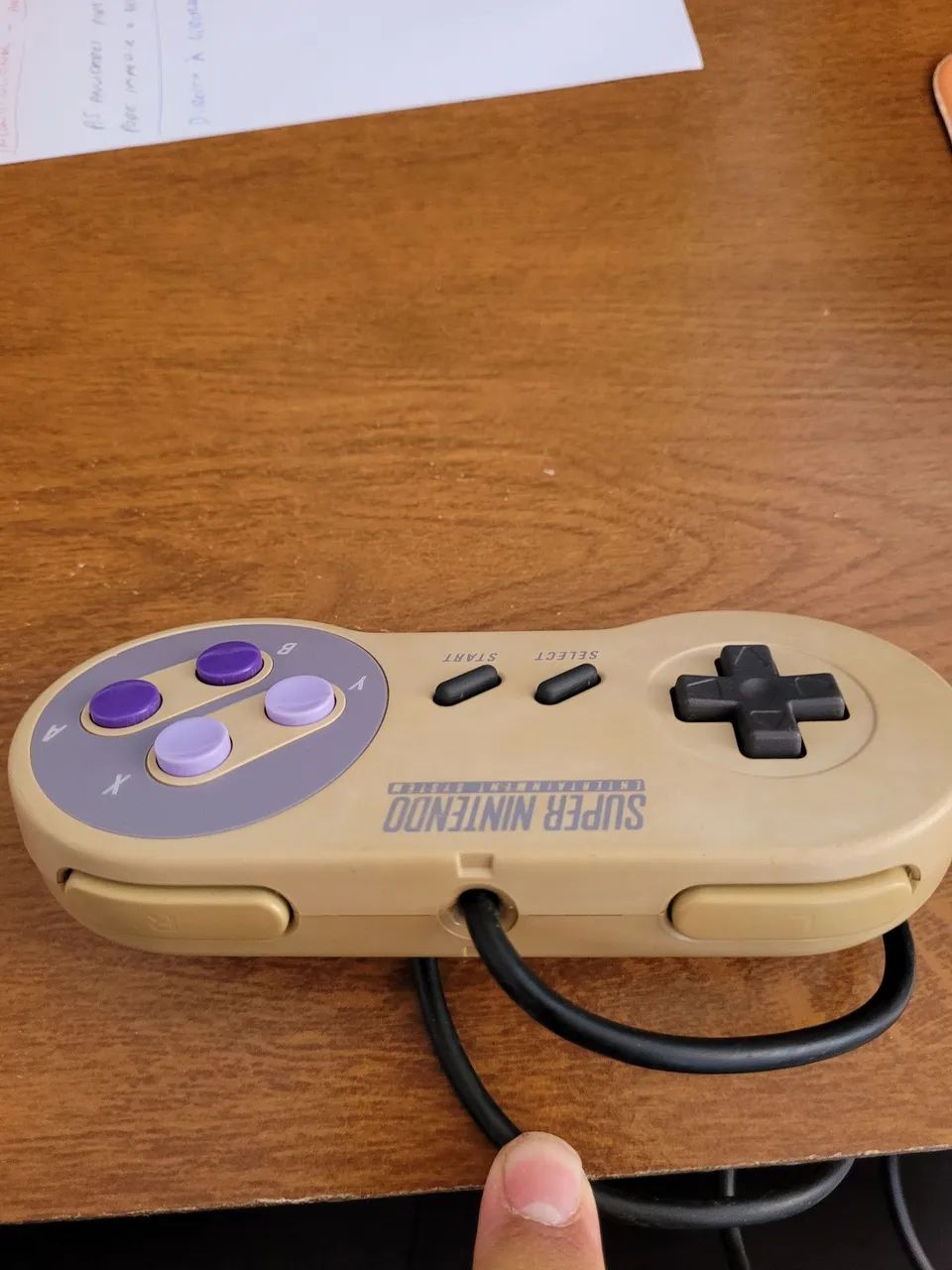Controle ORIGINAL Super Nintendo - Foto 3