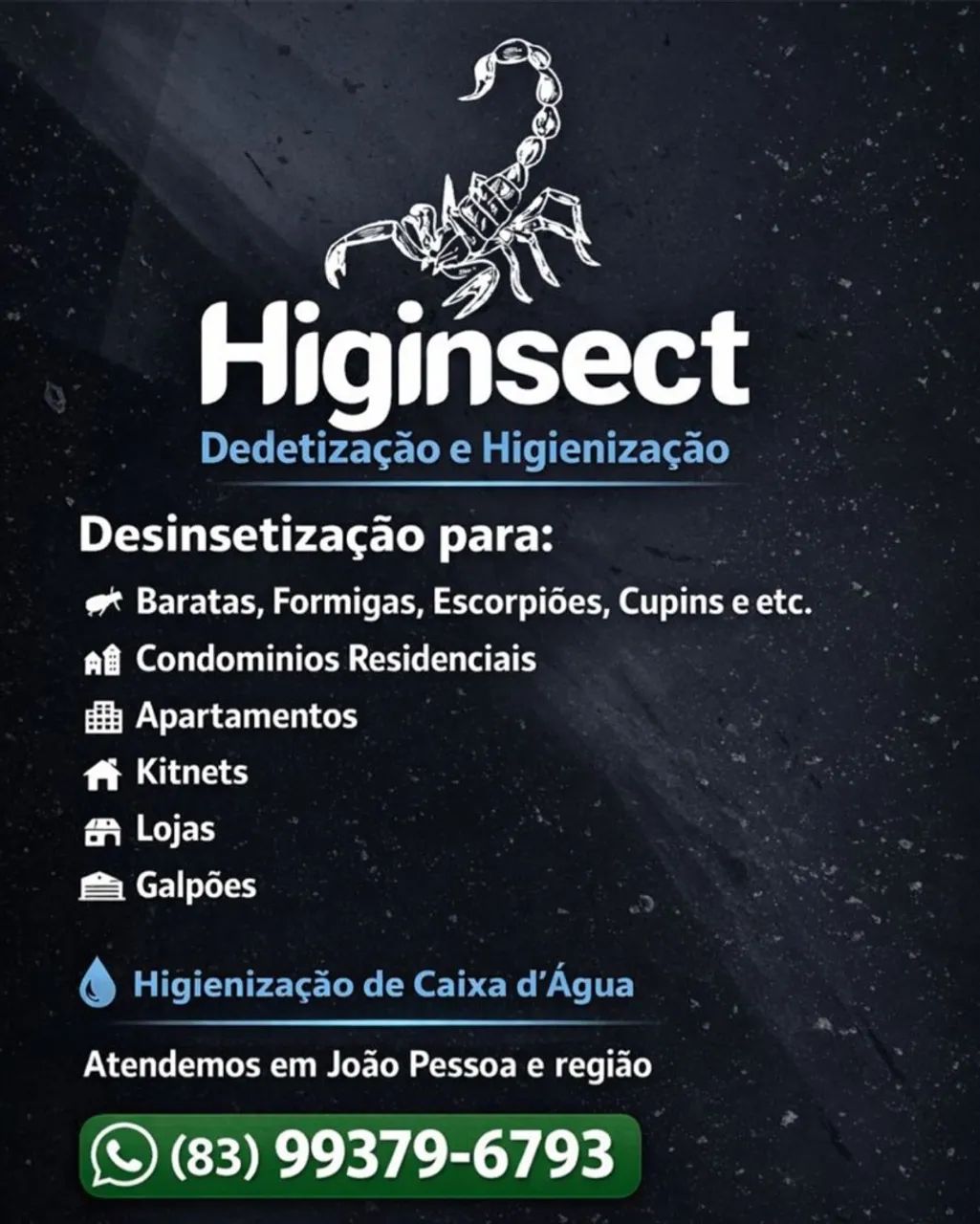 DEDETIZAÇÃO PROFISSIONAL - ACABE COM INSETOS E PRAGAS!