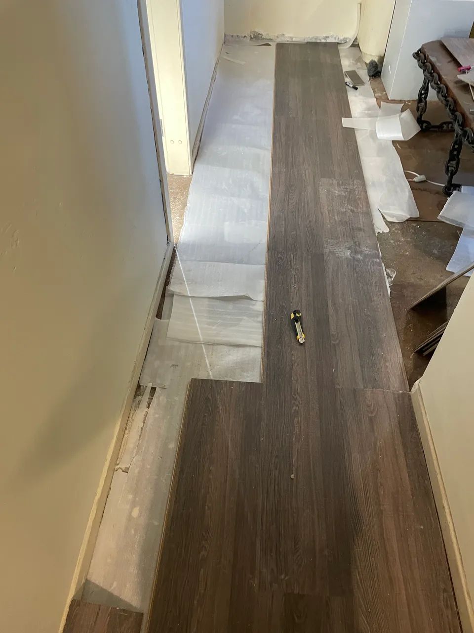 Piso laminado Eucatex usado - Foto 3