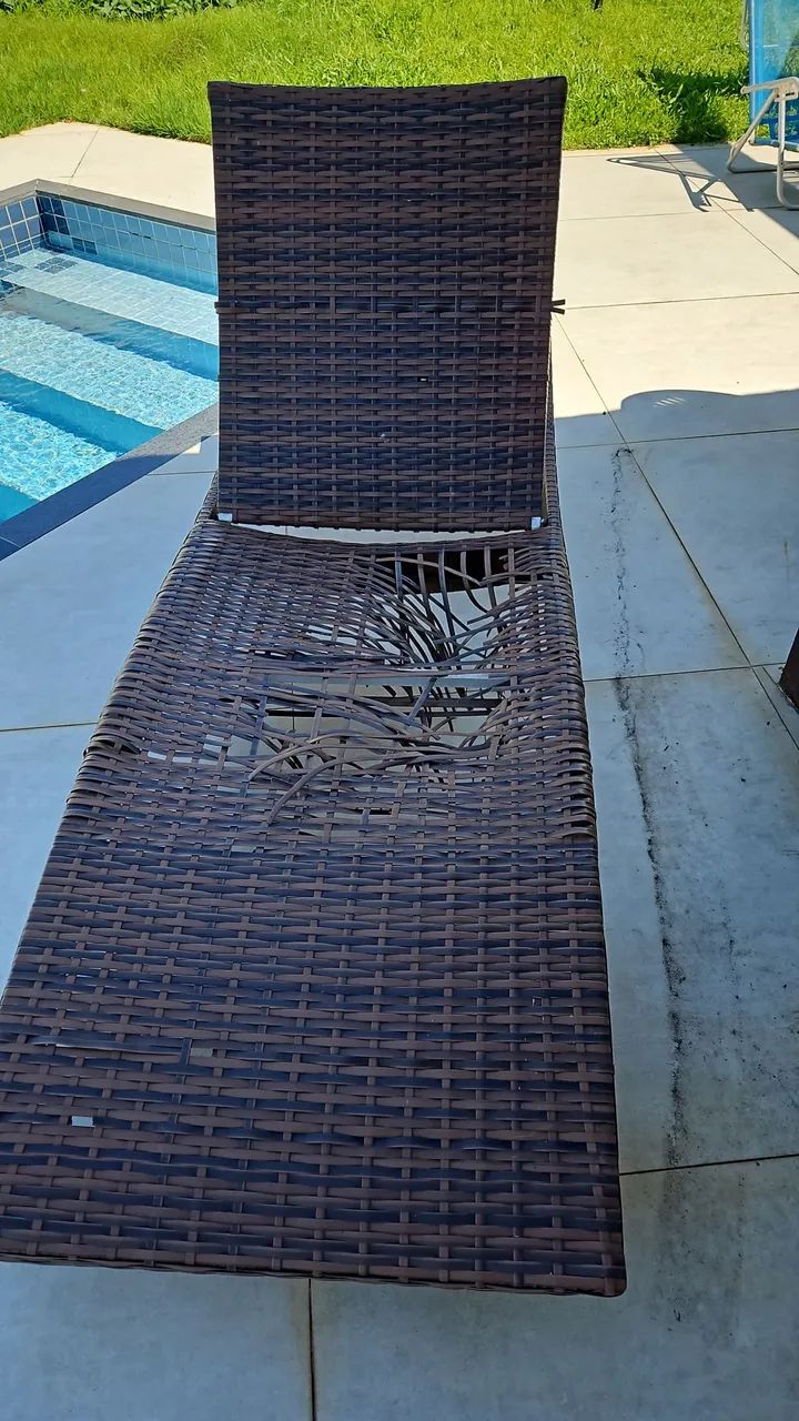 Espreguiçadeira reclinável - Base - Foto 2