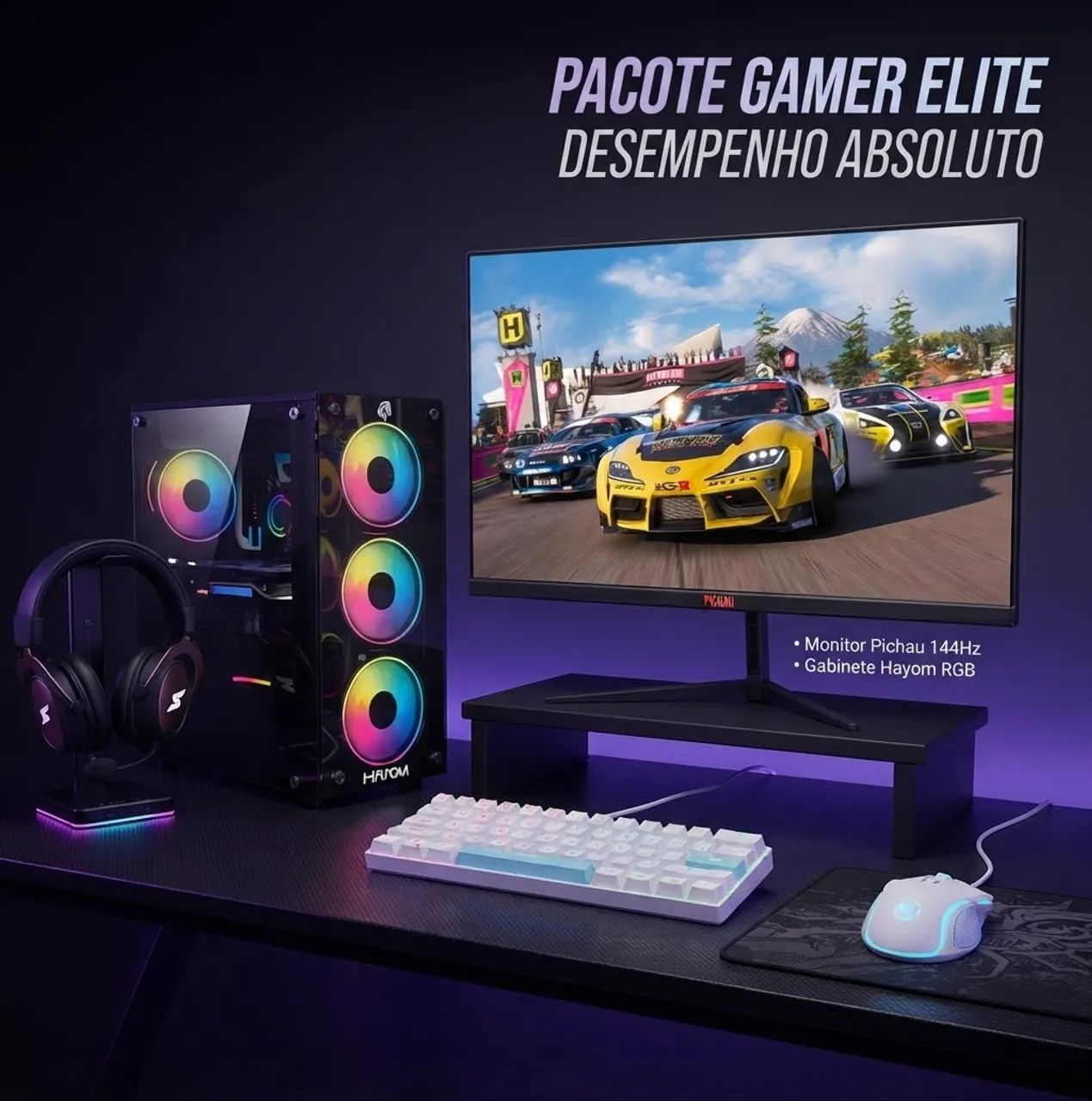 OPORTUNIDADE PC GAMER COMPLETO + PERIFÉRICOS 