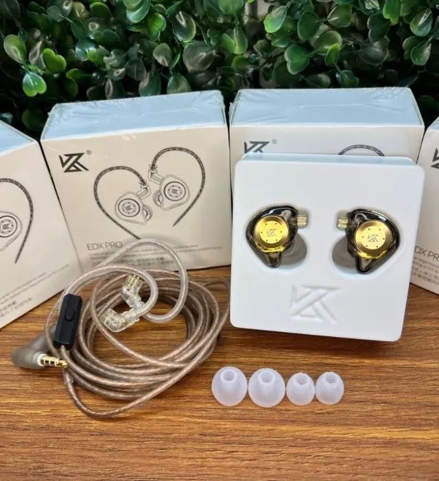 Fone KZ Edx Pro - Com microfone 