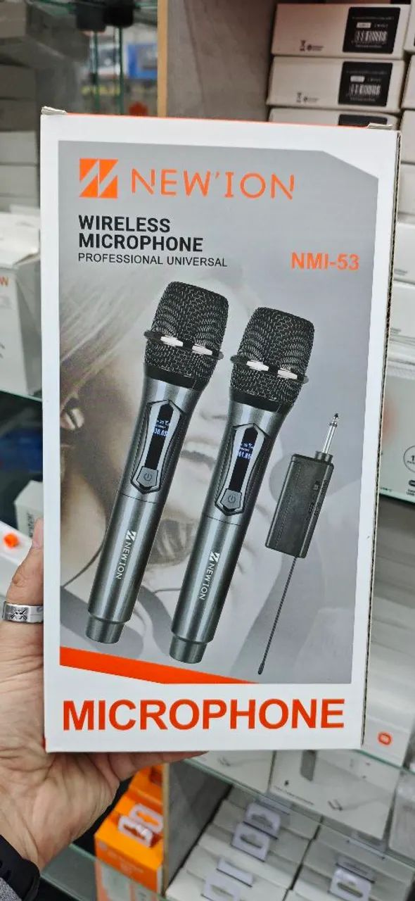 Microfone Profissional Sem Fio 2un - Foto 2