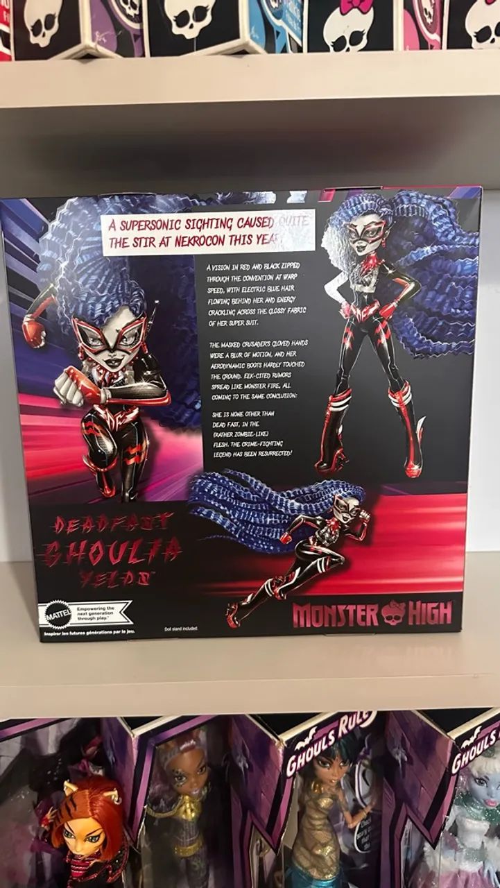 Boneca Monster High Ghoulia Dead fast 2024 - Foto 3
